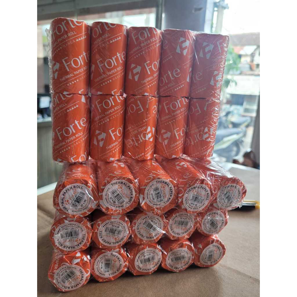 

KERTAS THERMAL STRUK KASIR KERTAS THERMAL KASIR 57X30