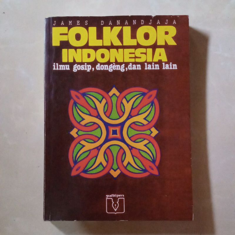 [Preloved] Buku Folklor Indonesia (James Danandjaja)