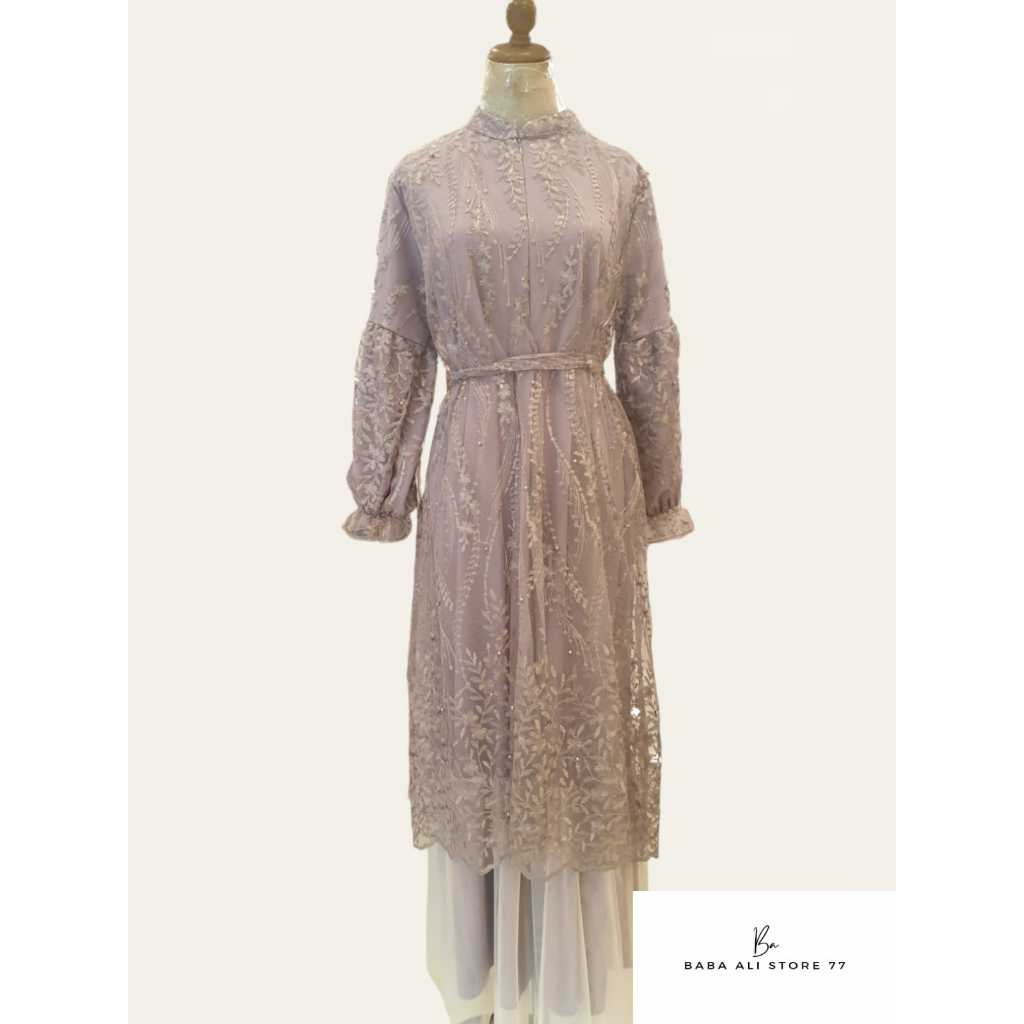 Babaali - BAJU GAMIS BROKAT DRESS Modern