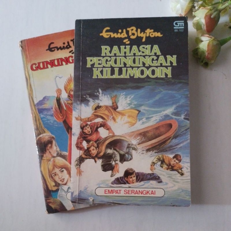 novel enid blyton empat serangkai preloved