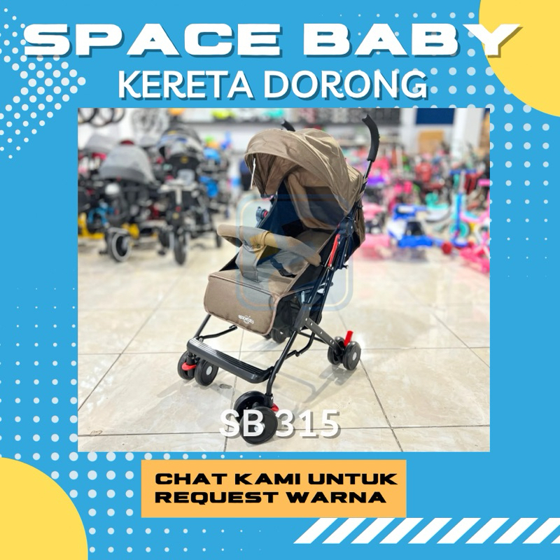 KERETA DORONG SPACE BABY sb315/stroller space baby