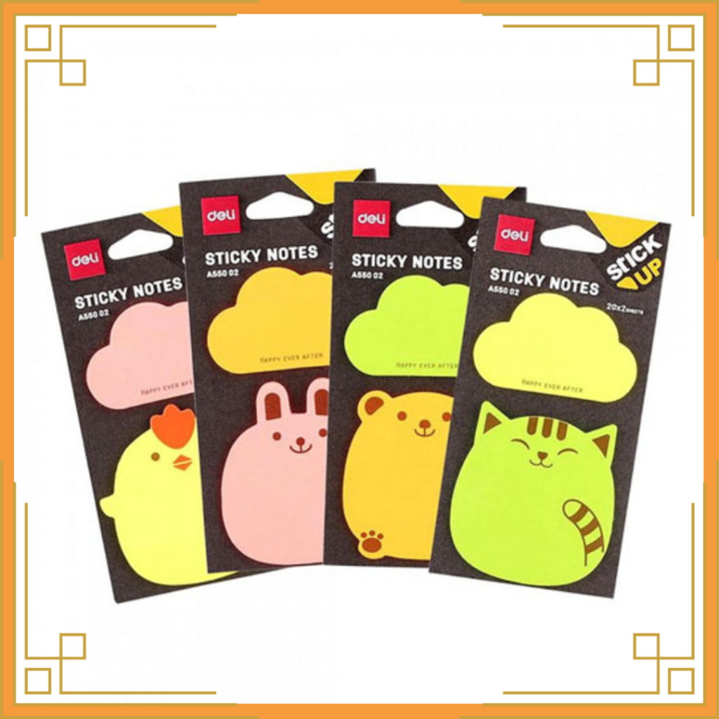 

DELI sticky notes kucing A55002