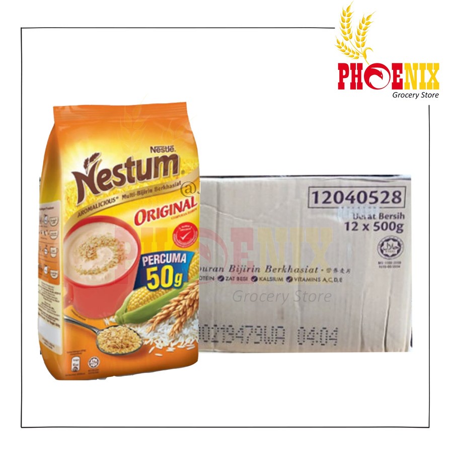 

Nestle Nestum Original 500 Gram 1 dus @12 pcs