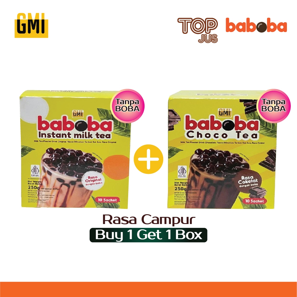 

MINUMAN INSTAN MILK TEA + CHOCO TEA [ISI 10 + 10 SACHET]