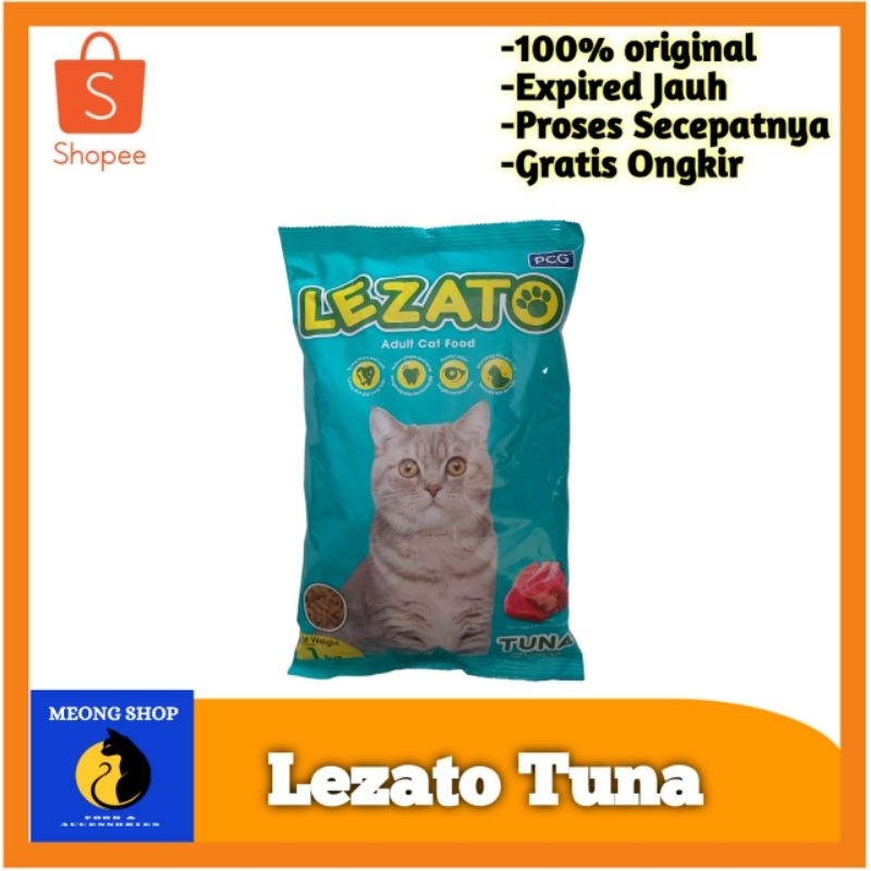 lezato dry food 1kg lezato makanan kucing lezato 1kg lezato freshpack