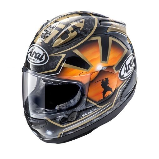 Helm Motor ARAI RX-7X PEDROSA SPIRIT GOLD Helm Arai RX-7X Adventure Original