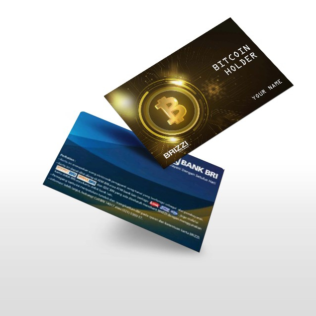 KARTU E-TOLL E-MONEY MANDIRI | BRIZZI BRI DESIGN KRIPTO - BISA CUSTOM NAMA
