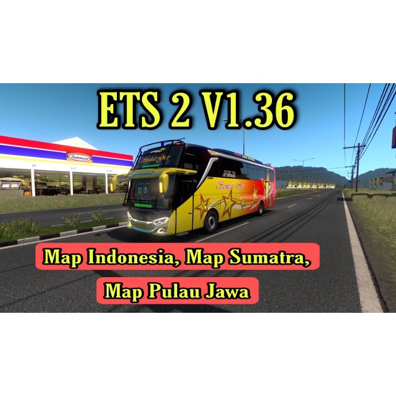 KODE M27G ETS 2 V136 Versi Indonesia Suasana Indonesia
