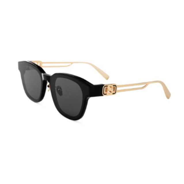 buttonscarves Luca sunglasses Black