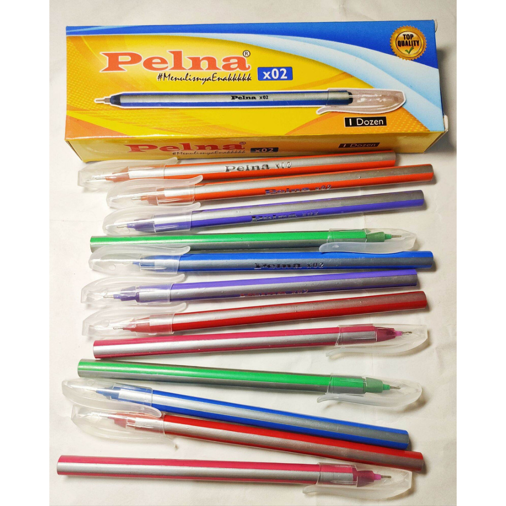 

Ballpoint PELNA x02 / Pulpen PELNA x02 0.6mm | | (ASLI) Original 100%