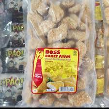 

BOSS NUGGET AYAM 1 KG / CHICKEN NUGGET