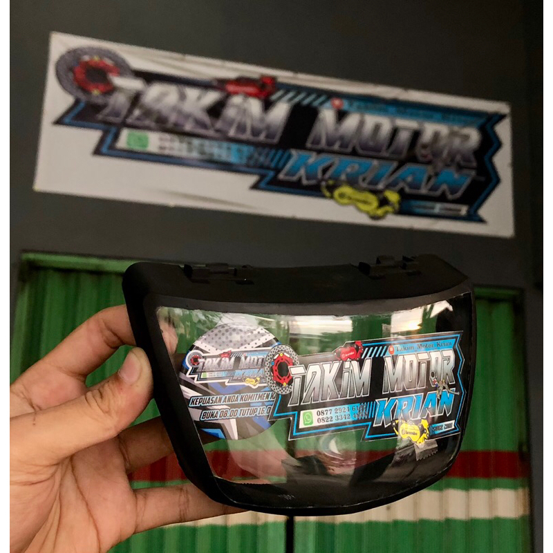 LAMPU DEPAN FIZ-R VEGA LAMA CUSTOM POLOS