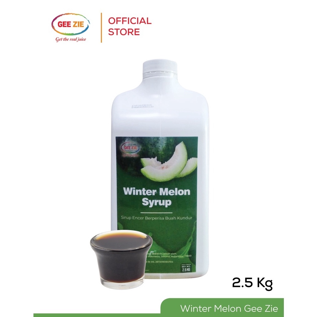 

BURUAN SERBU Winter Melon Juice Concentrate 25kg Import Taiwan BPOM RI WinterMelon Buah Kundur Gee Zie