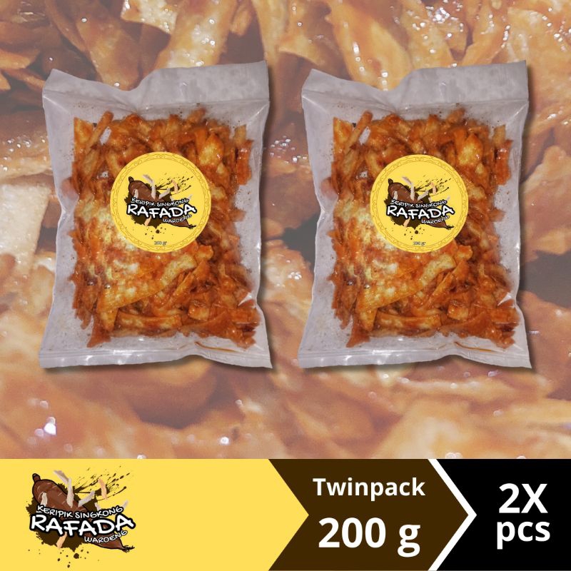 

Keripik Singkong Balado // Balung Kethek // Manggleng Pedas 200 g - Twinpack 2 pcs