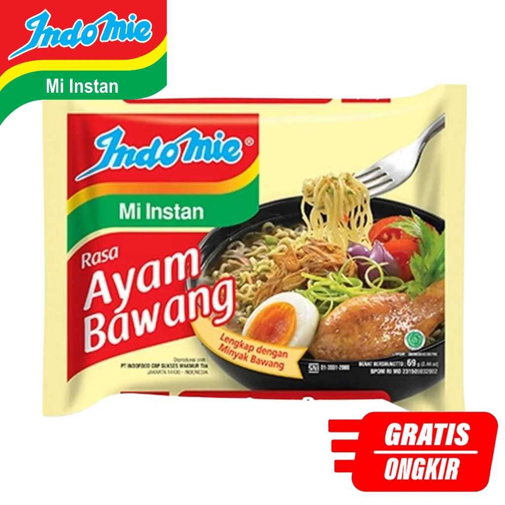 

PROMO INDOMIE AYAM BAWANG MURAH INSTAN KUAH