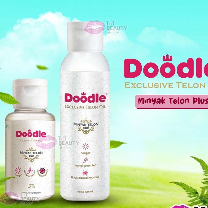 

KP8 Doodle Minyak Telon Plus Greentea 6ml 1ml Minyak Pijat untuk Bayi dan Anak TnT Beauty Shop