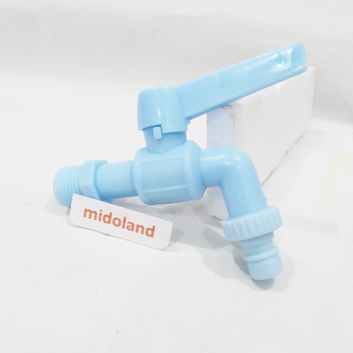 GROSIR Keran Kran Air Taman Selang Plastik 12 inch DRAMASHOP