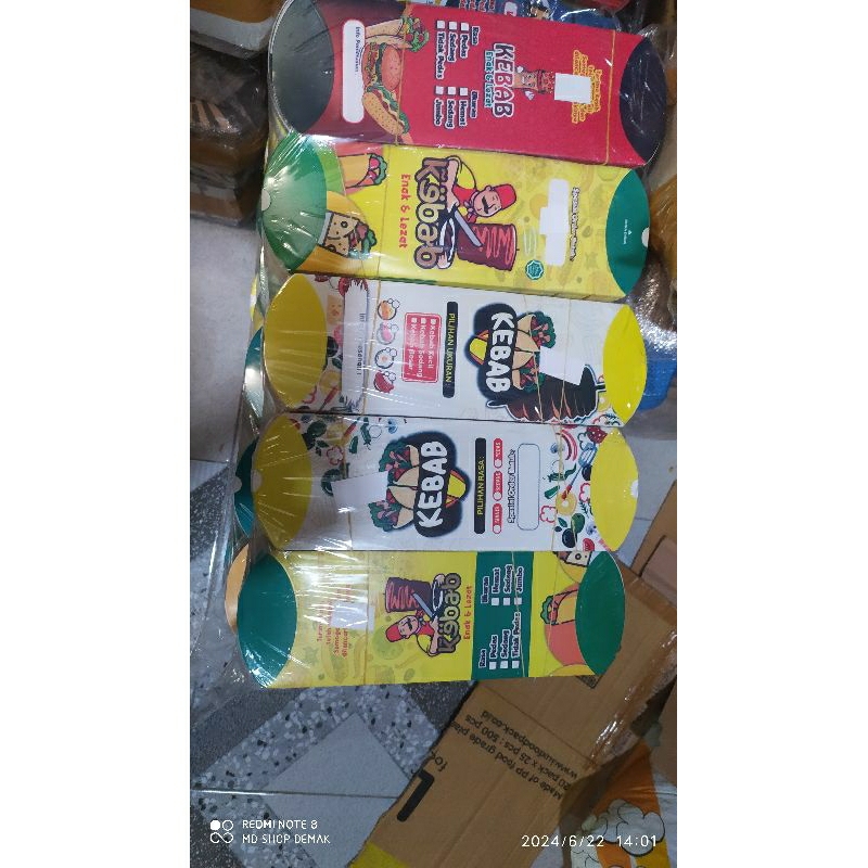 

bungkus kebab terlaris/kardus kebab termurah