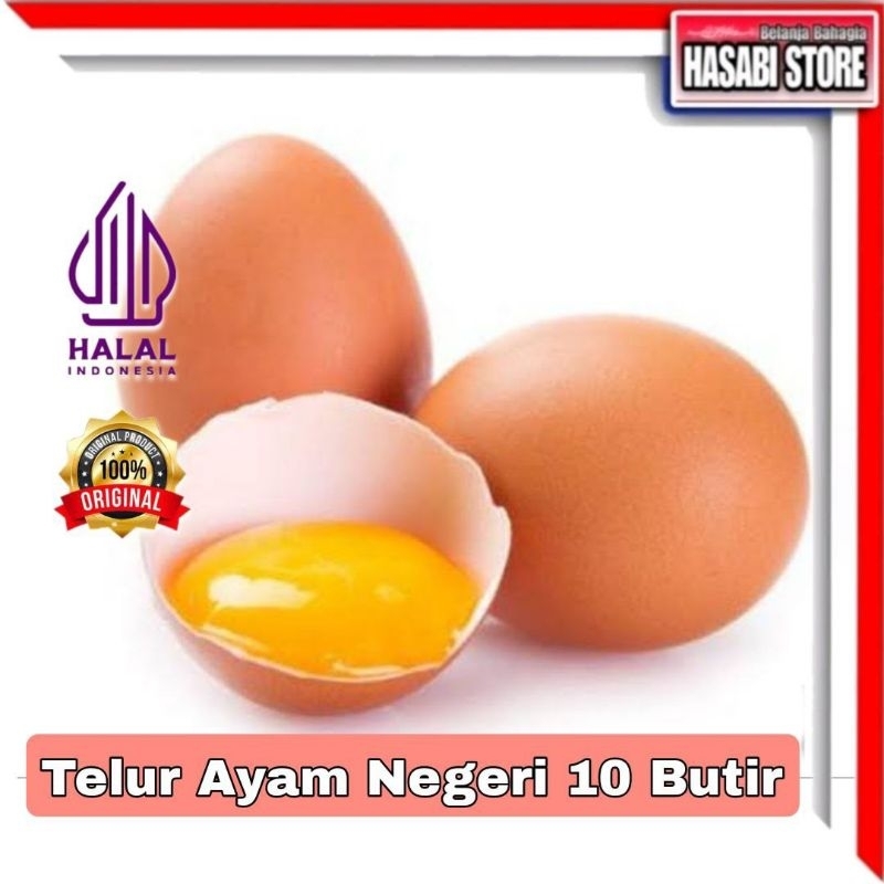 

TELUR AYAM NEGERI 10 BUTIR