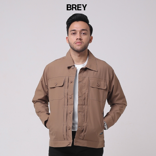 Jaket Cowok Mewah Viral Stylish Glamour Trendy Keren Elegan Model Korean Premium Modis Kekinian Outd