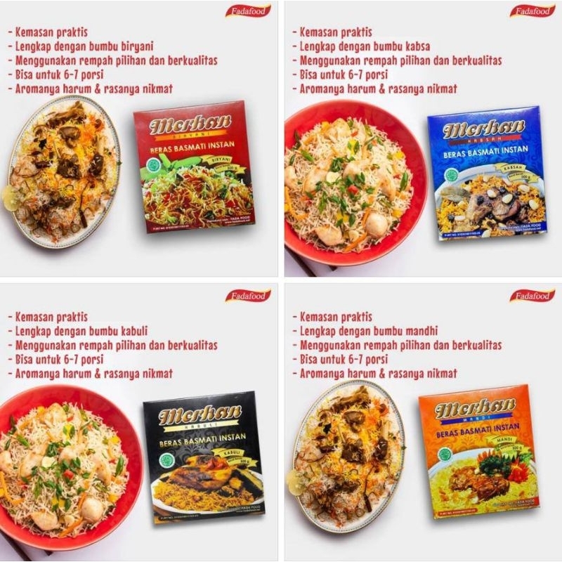 

MERHAN Paket Nasi Mandhi Kebuli + Beras Basmati