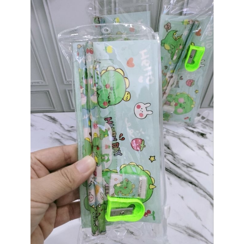 

Pensil set pouch PVC karakter