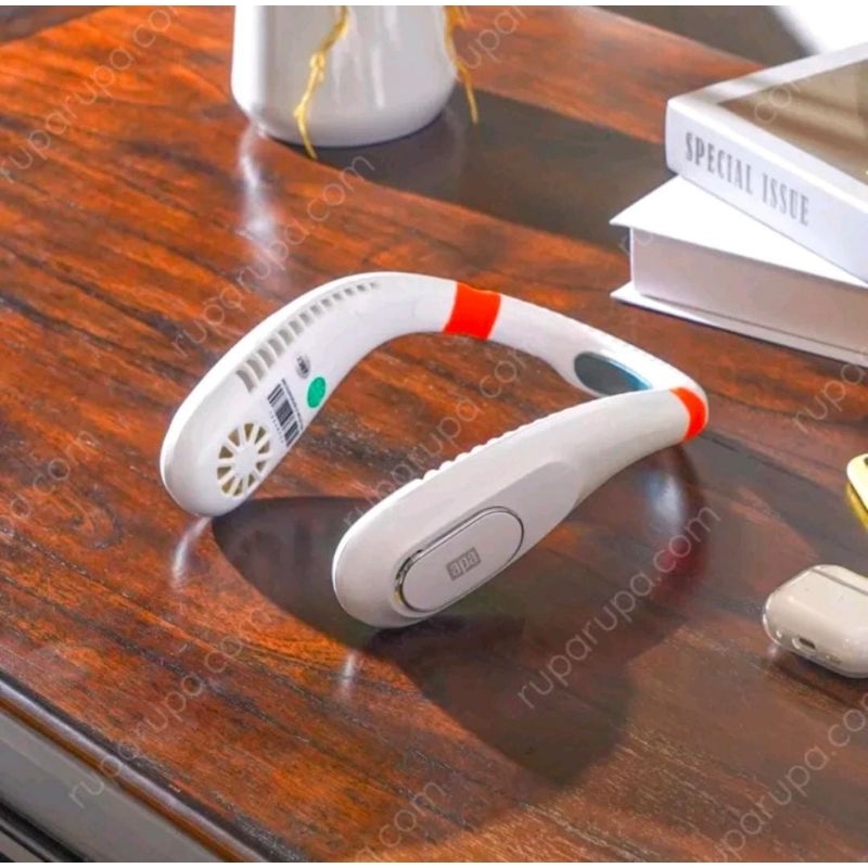 ACE - Apa Kipas Angin Leher Rechargeable Portable Neck Fan Travel Fan Penyejuk Udara Portabel