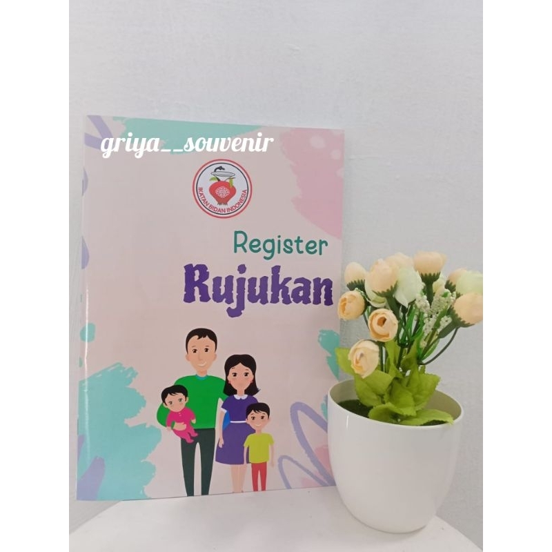 

Ready Stok Buku Register/Register Ibu Hamil/Register ANC/Register KB/Register Imunisasi