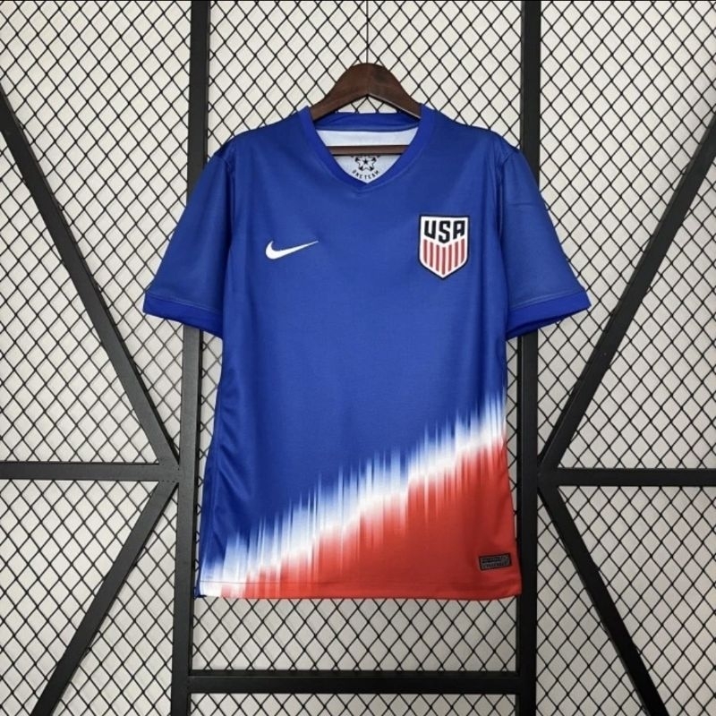 JERSEY BOLA USA AMERIKA AWAY 2024 GRADE ORI JERSEY BOLA IMPORT