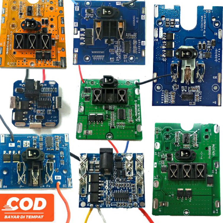 KODE X52L Modul Bms 4s 5s baterai bor impact gerinda 18v 2v 21v 36v 48v volt cordless lithium bisa b