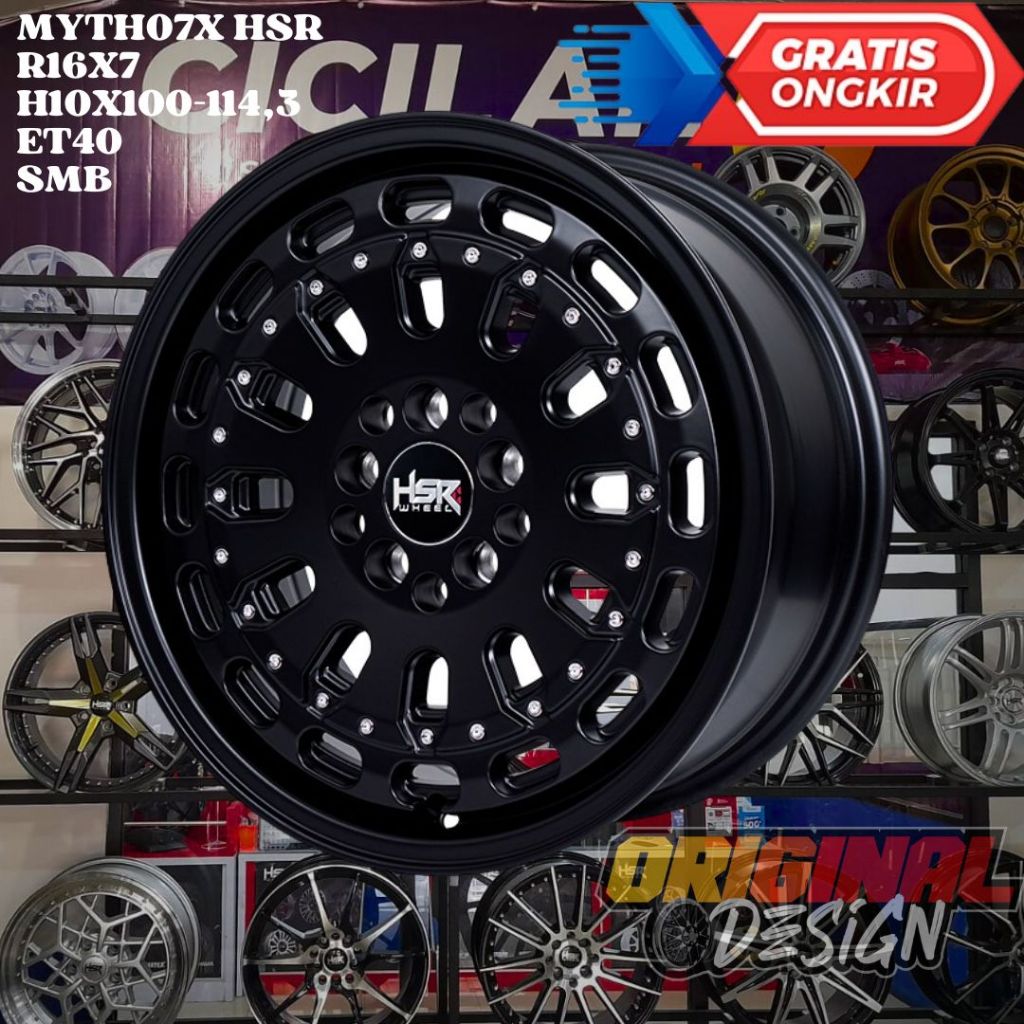 Velg Mobil NEW AVANZA VELOZ , XENIA , SIENTA , RUSH , HSR MYTH 07 RING 16 R16