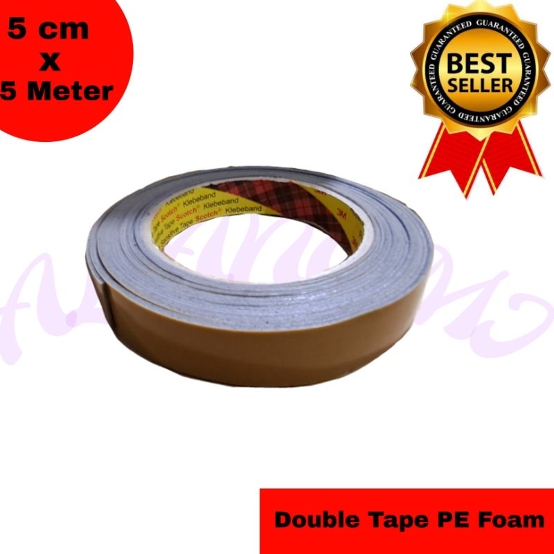 

Double tape 3M Coklat kuning 2 sisi ORIGINAL TOYOTA ASSEMBLY panjang 5 meter kualitas diatas VHB