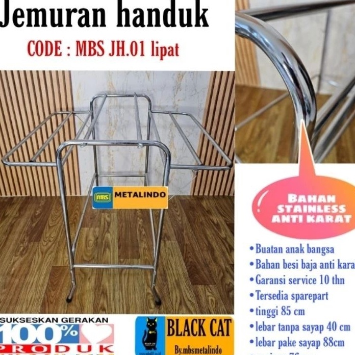 Istimewa JEMURAN HANDUK STAINLESS  JEMURAN HANDUK LIPAT