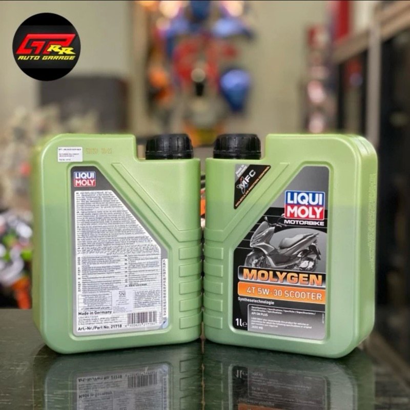 Liqui Moly Motorbike Molygen 4T 5W30 Scooter 1L - Oli Matic 21718