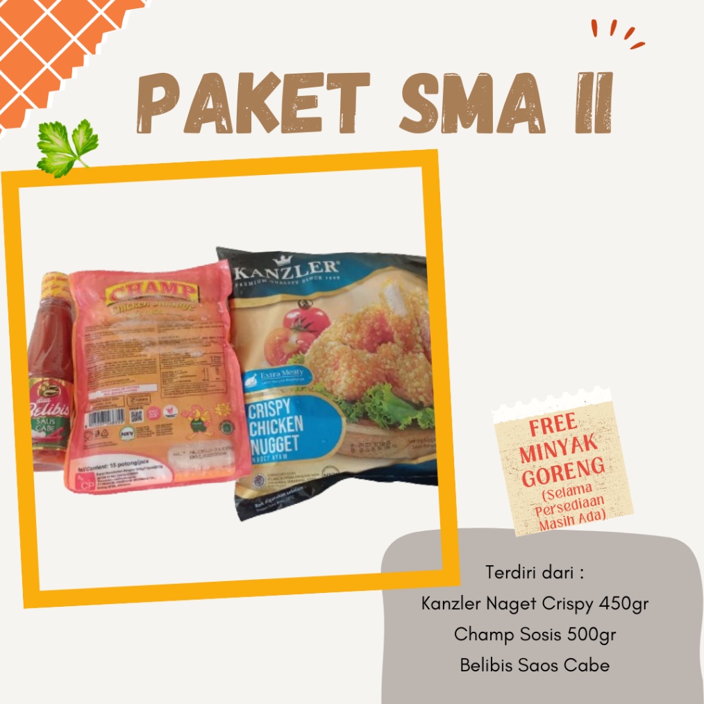 

DISKON SPESIAL Paket Frozen Food Paket Ramadhan Paket Murah SMA II