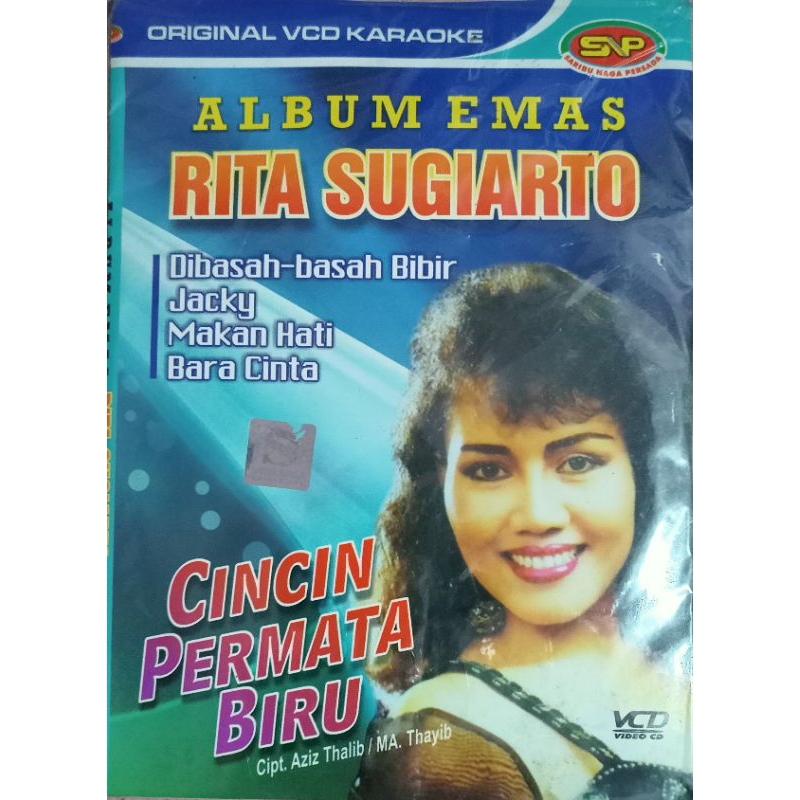 VCD original album emas Rita Sugiarto