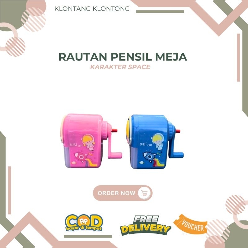 

Rautan Meja / Rautan Putar Space Travel Dingb