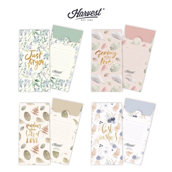 

DISKON AKHIR BULAN Amplop Angpao General Harvest isi 6 Cherish