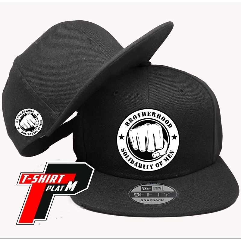 Topi Brotherhood Solidarity of Men Snapback