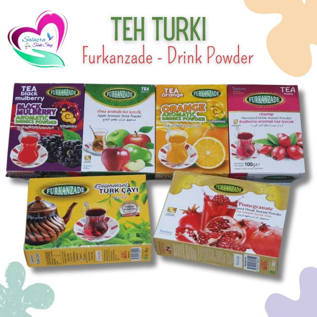 

TEH TURKI | FURKANZADE DRINK POWDER | MARMARA DRINK POWDER | MINUMAN TEH ORI TURKI