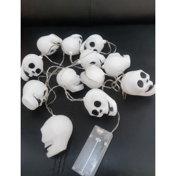 SPECIAL PROMO Dekorasi Halloween Lampu Tengkorak SkullLampu Tengkorak