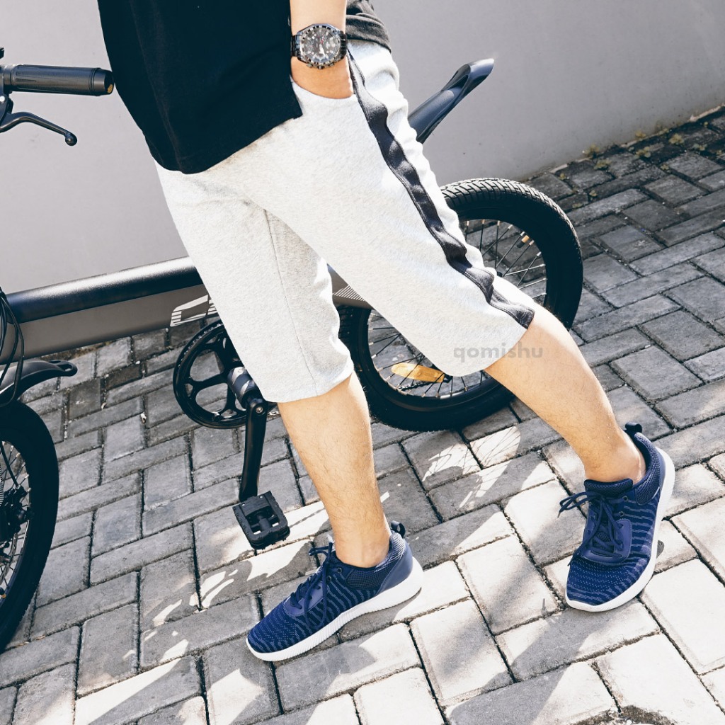 ELMER QOMISHU Celana Pendek Pria untuk Olahraga ataupun Santai