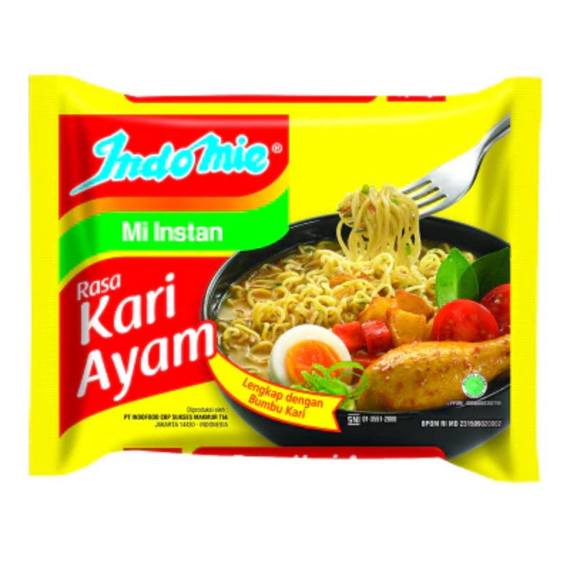

INDOMIE MIE KARI AYAM - 85Gram (1pcs)