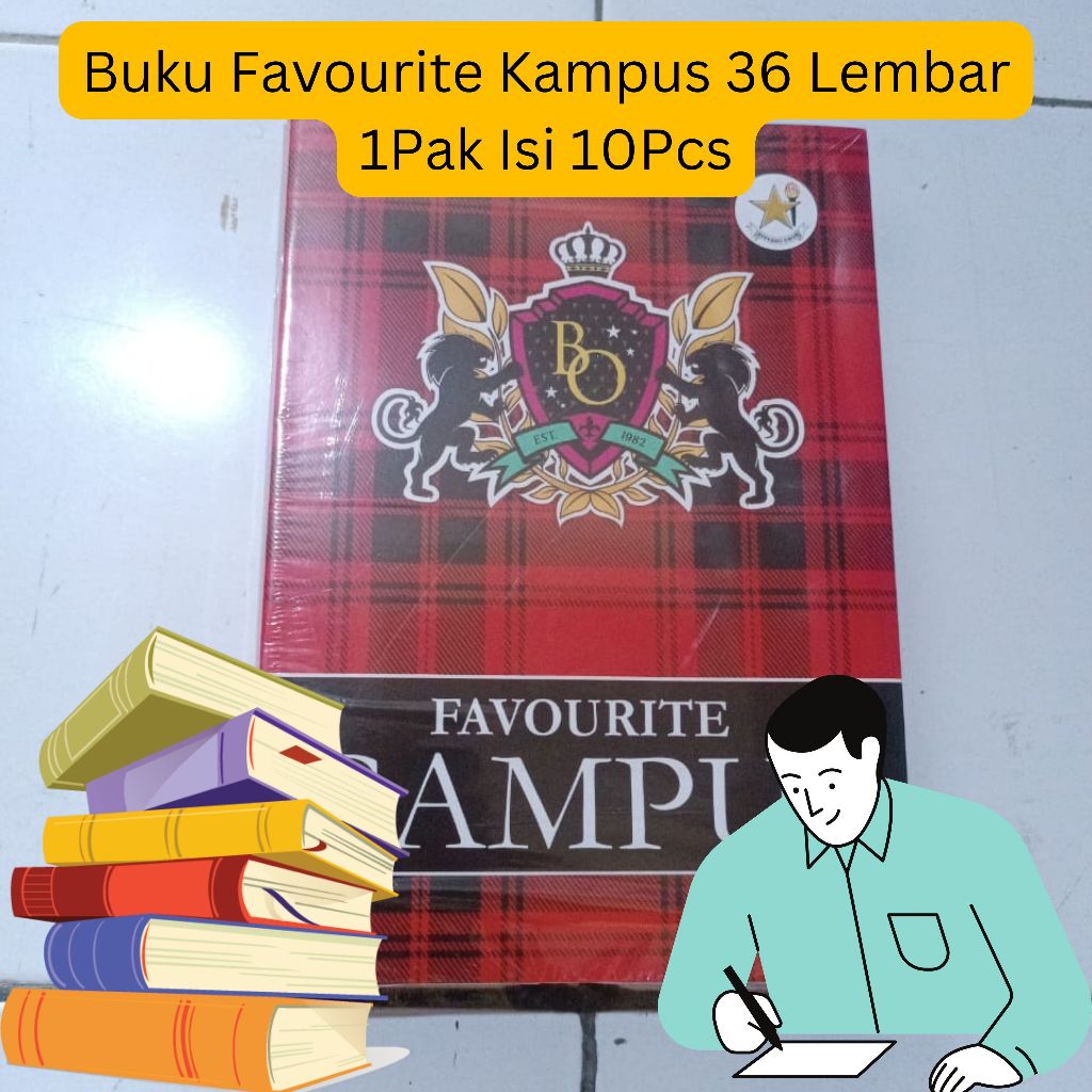 

BUKU TULIS MAXI BOXI B5 36 HALAMAN BIASA 1 PAK 10 BUKU