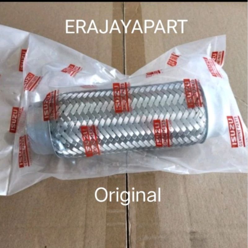 flexibel fleksibel knalpot isuzu elf nkr71 nkr 66 nmr71 harimau original isuzu japan