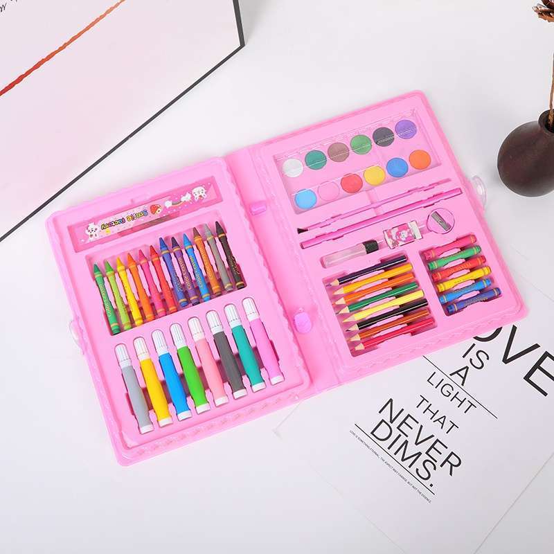 

(harvest) Crayon set Alat melukis / menggambar isi 68pcs