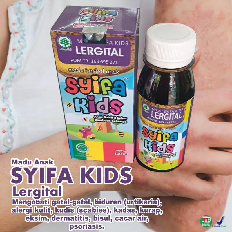 

Madu herbal Anak Syifa Kids LERGITAL 100ml