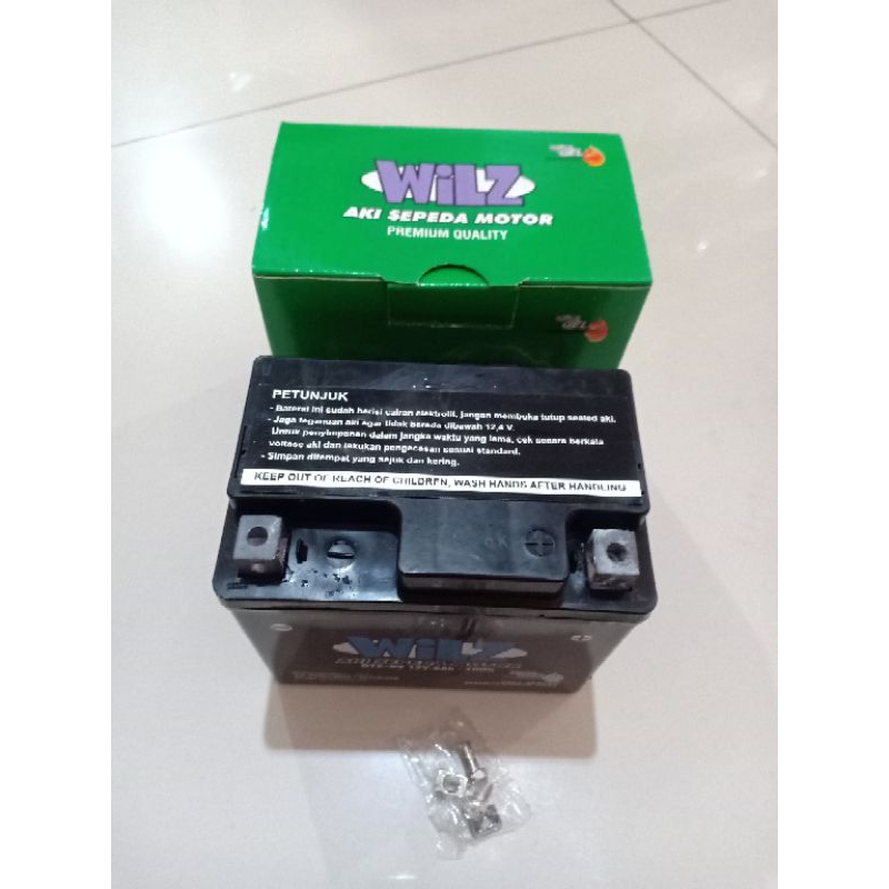 Accu Kering GT6A WILZ Accu Kering Motor Supra x Grand Mio Sporty Vega