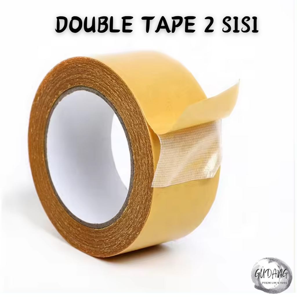 

SOLATIP DOUBLE TAPE COKLAT 2 SISI / ISOLASI SUPER LENGKET SERAT FIBER