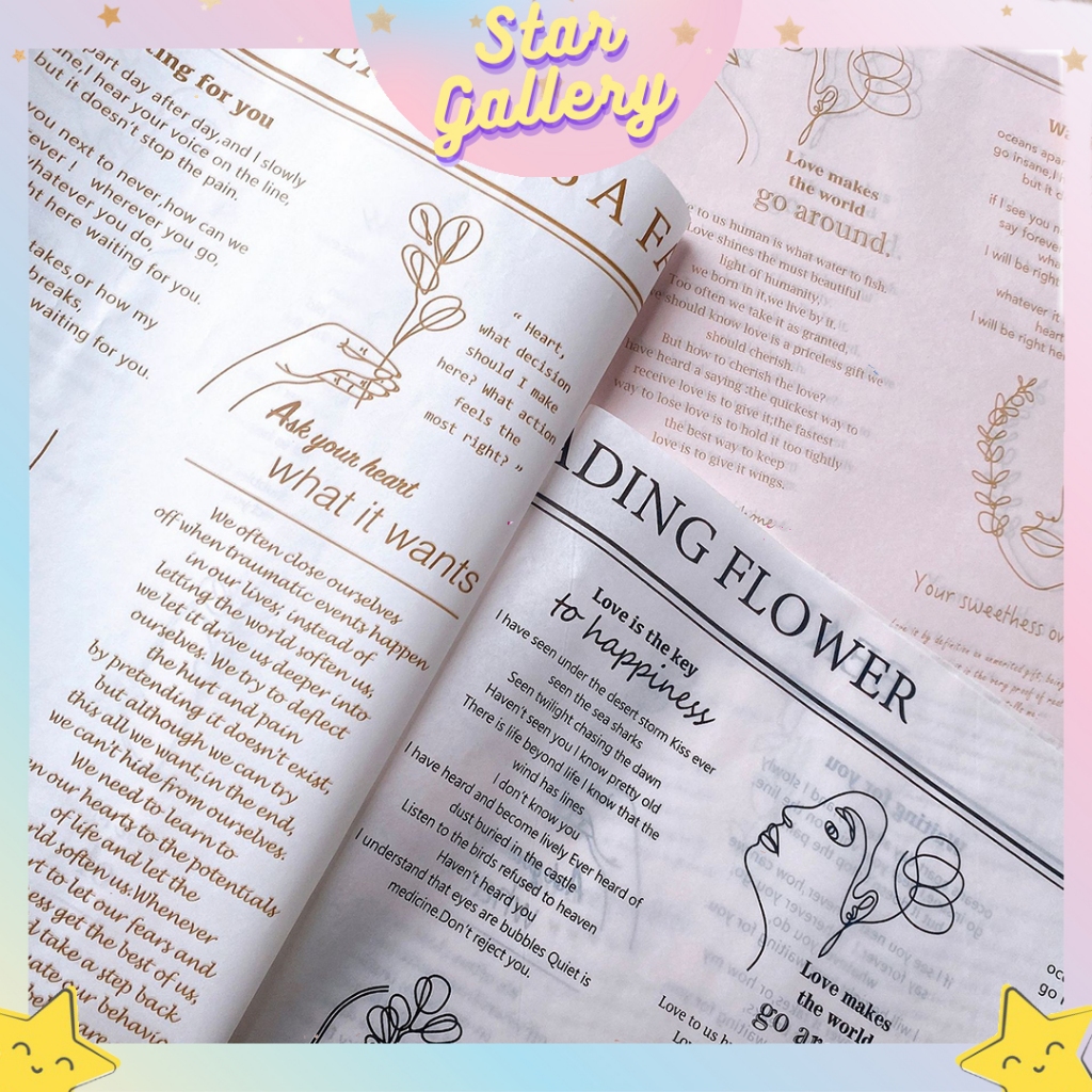 

Kertas Buket Bunga Sydney Tissue Paper Flower Wrapping Buket Bunga Tissue KB49